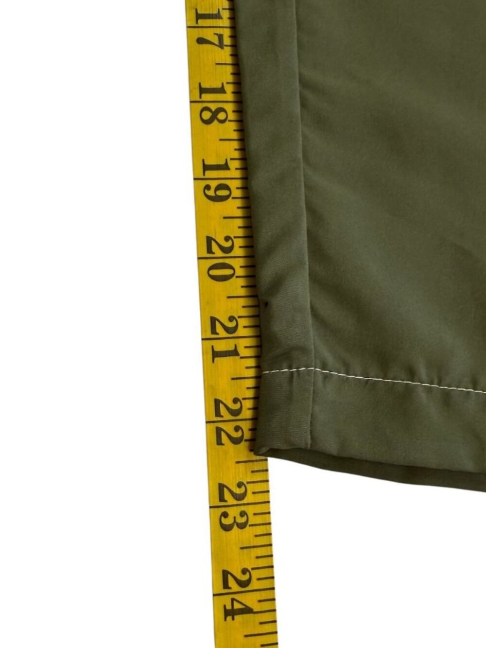 Silverwear Capris Womens Pants Size Large Olive Green Comfy - Picture 11 of 11
